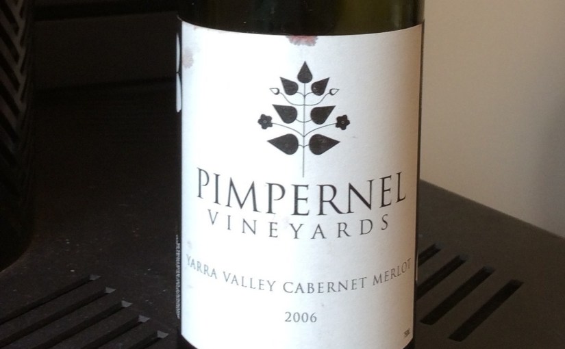 2006 Pimpernel Vineyards Yarra Valley Cabernet&nbsp;Merlot