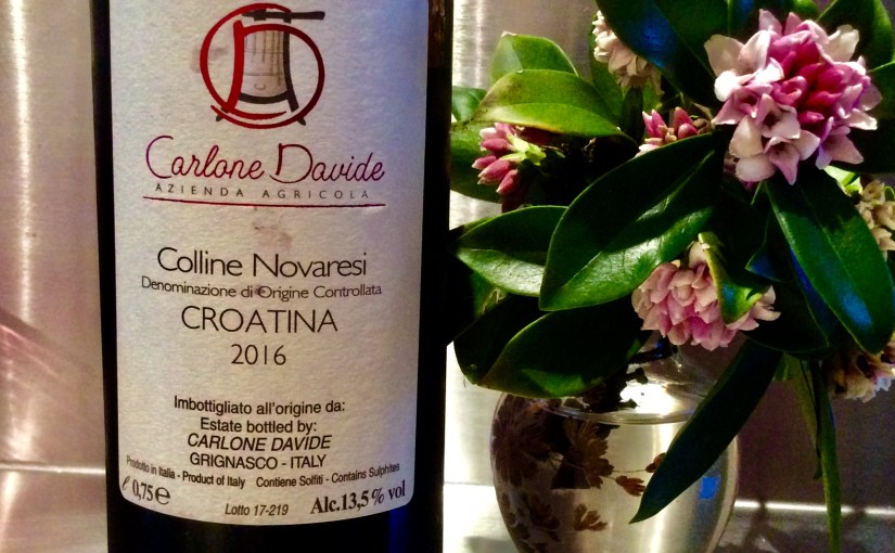 2016 Carlone Davide Croatina Colline&nbsp;Novaresi