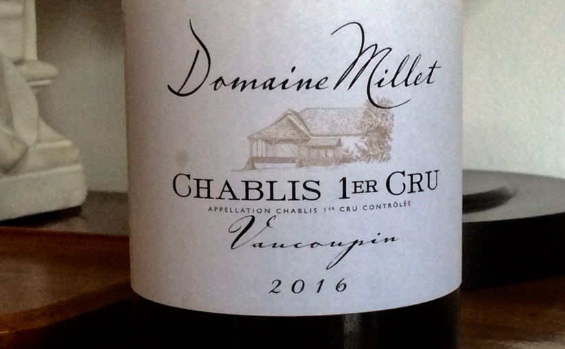 2016 Domaine Millet Chablis 1er Cru&nbsp;Vacoupin