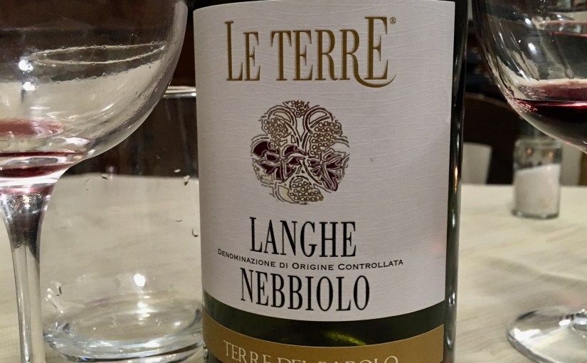 2017 Terre del Barolo Le Terre Langhe&nbsp;Nebbiolo