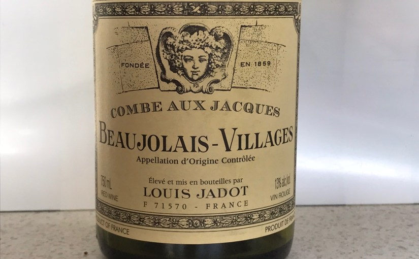 2017 Louis Jadot Combe aux Jacques Beaujolais&nbsp;Villages