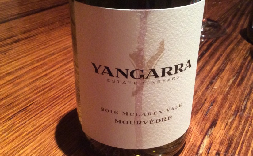 2016 Yangarra McLaren Vale&nbsp;Mourvèdre