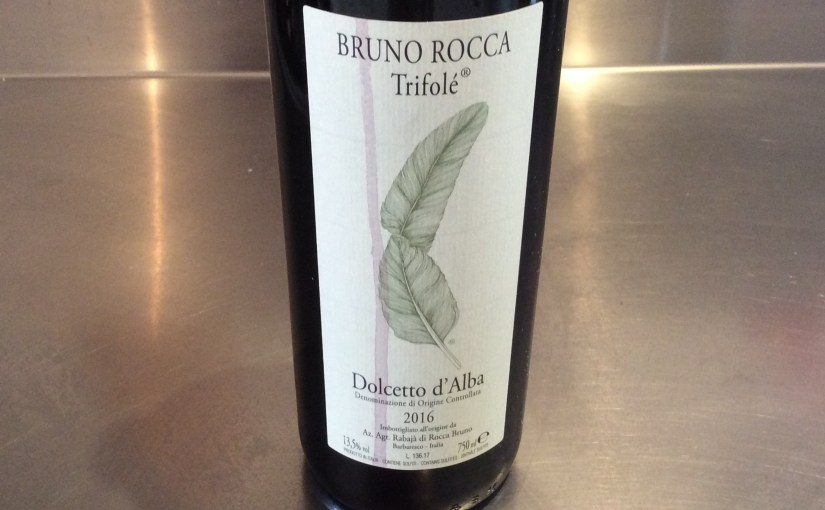 2016 Bruno Rocca Trifolé Dolcetto&nbsp;d’Alba