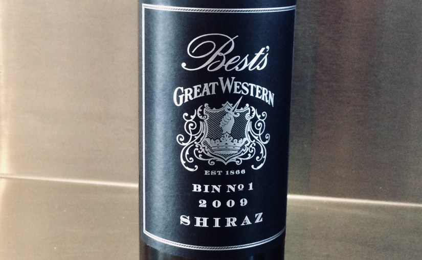 2009 Best’s Bin No. 1 Great Western&nbsp;Shiraz