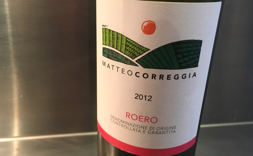 2012 Matteo Correggia&nbsp;Roero