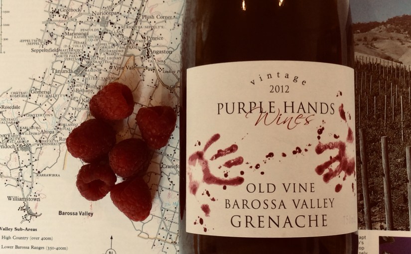 2012 Purple Hands Wines Old Vine Barossa Valley&nbsp;Grenache