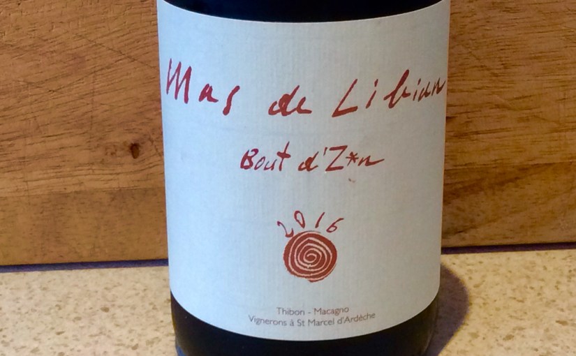 2016 Mas de Libian Côtes du Rhône Bout&nbsp;d’Zan