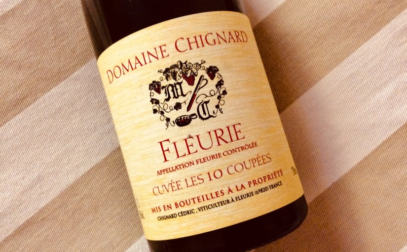 2016 Domaine Chignard Fleurie Cuvée Les 10&nbsp;Coupées