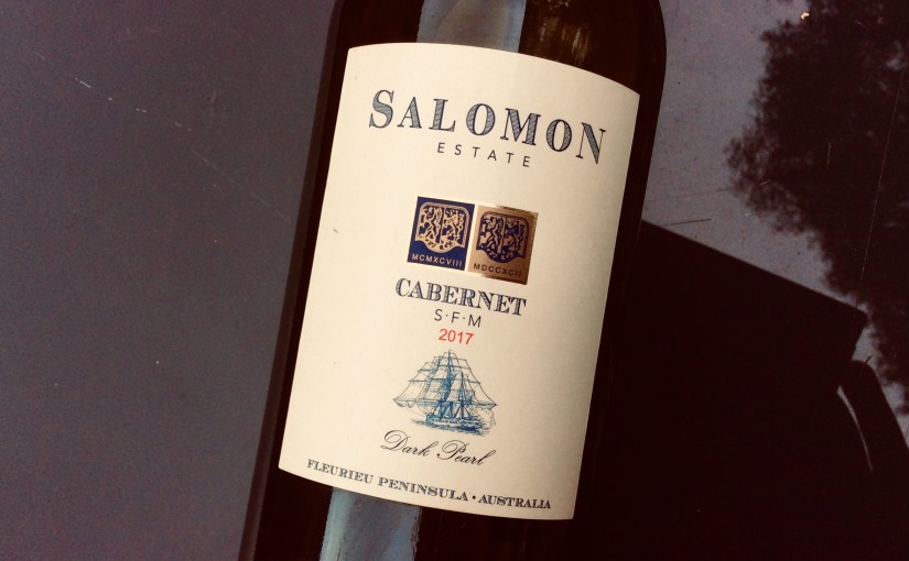 2017 Salomon Estate Dark Pearl Cabernet SFM Fleurieu&nbsp;Peninsula
