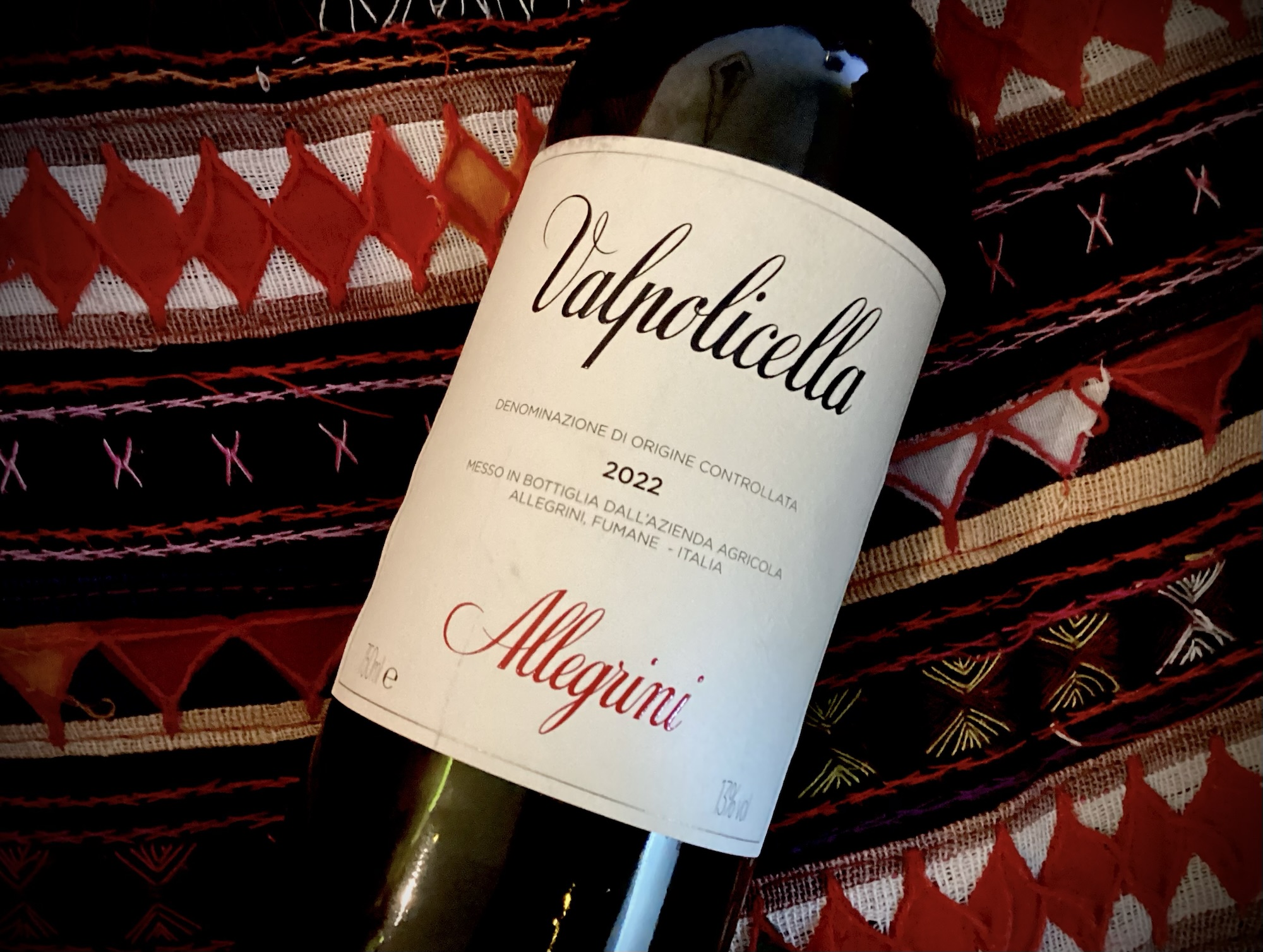 2022 Allegrini Valpolicella – Cognitive Bottle Therapy